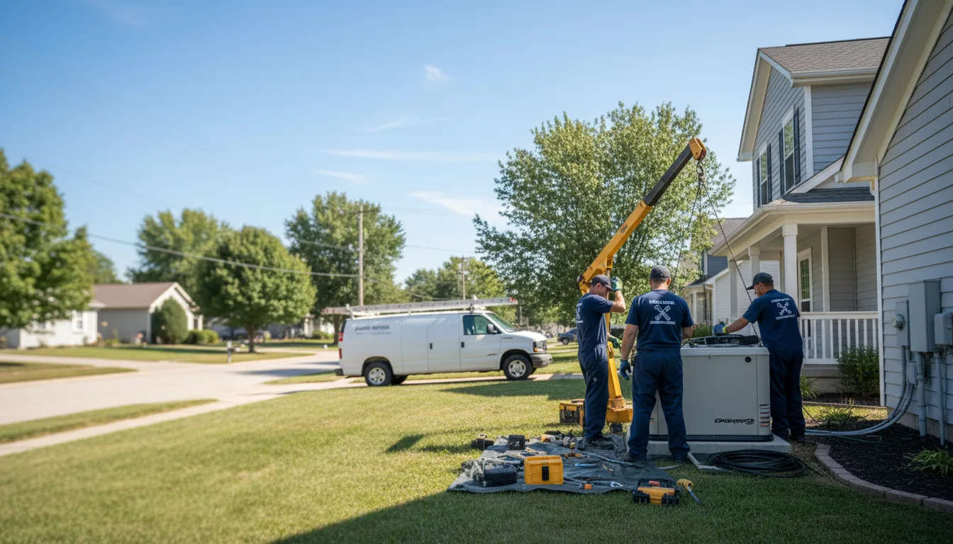 Generator Installation in Columbia Cross Roads, PA near me